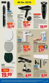 Lidl Prospekt woche 44 Seite 57: CIEN BEAUTY Ionen-Haartrockner €19,99, LIVARNO Tassensiphon €9,99