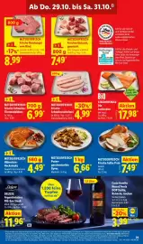 Lidl Prospekt woche 44 Seite 63: METZGERFRISCH Frische Schweineschnitzel €4,99