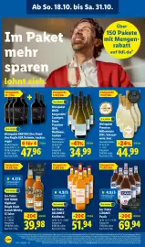 Lidl Prospekt woche 44 Seite 64: Weinpaket Weißburgunder/Sauvignon Blanc Premium QbA, Weißwein, trocken €34,99