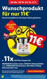 Lidl Prospekt woche 44 Seite 71: MONSIEUR Cuisine smart €11,00