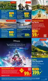 Lidl Prospekt woche 44 Seite 75: Disneyland® Paris €99,00, Italien Pkw-Rundreise €399,00
