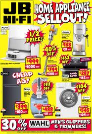 JB Hi-Fi catalogue Page 16: Ninja FlexDrawer 10.4 Litre XXXL Air Fryer €287,00, Mova P70 Pro Ultra Wet & Dry Vacuum €999,00