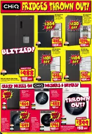 JB Hi-Fi catalogue Page 12: 515 Litre Top Mounted Fridge €795,00, 601 Litre French Door Fridge €1.279,00
