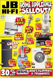 JB Hi-Fi catalogue Page 16: Ninja FlexDrawer 10.4 Litre XXXL Air Fryer €287,00, Mova P70 Pro Ultra Wet & Dry Vacuum €999,00