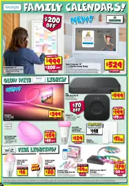 JB Hi-Fi catalogue Page 10: Calendar Max 27" €999,00, HDMI Sync Box With TV Backlight €174,00