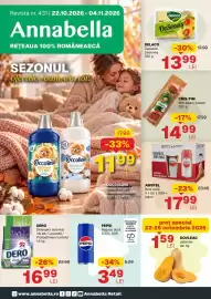 Catalog Annabella Pagină 1: Amstel bere doză €17,99, Delaco Cașcaval DeSenviș €13,99