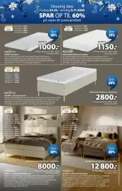 JYSK tilbudsavis Side 3: KVENNA + VOLA boxmadras €2.800,00, WELLPUR GLOMMA skummadras €1.150,00