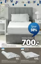 JYSK tilbudsavis Side 7: GURSKEN topmadras, ADAMSFJORDEN rullemadras €100,00