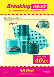 Hi five tilbudsavis uge 43 Side 1: Glow Rebel gavesæt 5-pak €40,00