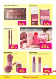 Hi five tilbudsavis uge 43 Side 3: Technic lipgloss €30,00, Technic øjenskyggepalette €50,00