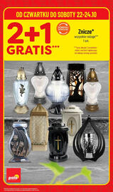 Polomarket gazetka Strona 4: OD CZWARTKU DO SOBOTY 22-24.10 DOBIERAJ DOWOLNIE 2+1© GRATIS*** Znicze* wszystkie rodzaje** 1