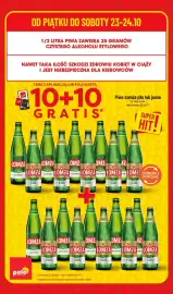 Polomarket gazetka Strona 2: OD PIĄTKU DO SOBOTY 23-24.10 1/2 LITRA PIWA ZAWIERA 25 GRAMÓW CZYSTEGO ALKOHOLU ETYLOWEGO Polo