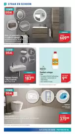 Pontmeyer folder Pagina 2: Geberit lavigo €375,00, Rolith sanitair reiniger €9,95
