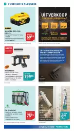 Pontmeyer folder Pagina 7: Den Braven Pistoolschuim 700 €6,95, Den Braven Pur starterset €75,95