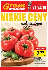 Gram Market gazetka tydzień 43 Strona 1: Pomidory malinowe €7,99