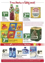 Marketvita gazetka Strona 8: Paluszki Lajkonik €3,99, Napój Tymbark wybrane rodzaje €1,99