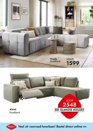 Profijt Meubel folder week 44 Pagina 2: Vizela Hoekbank €1.599,00, Aland Hoekbank €2.548,00