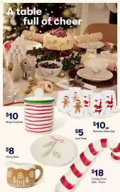 BIG W catalogue Page 15: Stemless Glass €10,00, Candy Cane Dish €18,00