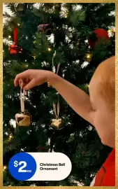 BIG W catalogue Page 7: Christmas Bell Ornament €2,00
