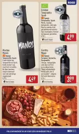 ALDI folder | Wijn Pagina 11: Esteban Tempranillo Syrah €4,99, Castillo Mayor Gran Reserva €3,99