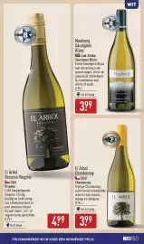 ALDI folder | Wijn Pagina 15: El Árbol Chardonnay €3,99, El Árbol Reserva Viognier €4,99