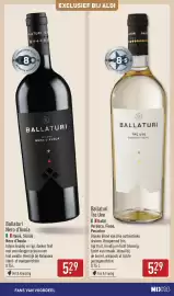 ALDI folder | Wijn Pagina 8: Ballaturi Nero d'Avola €5,29, Ballaturi Tre Uve €5,29