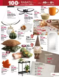 Agata Meble gazetka Strona 5: Kwietnik/stolik €44,90, Lampa wisząca rosenttra led €119,00