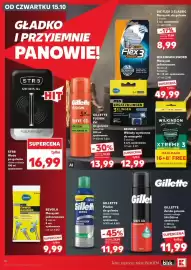 Kaufland gazetka Strona 10: OD CZWARTKU 15.10 GŁADKO I PRZYJEMNIE PANOWIE! BIC Flex3 Classic BIC FLEX 3 CLASSIC Maszynki do