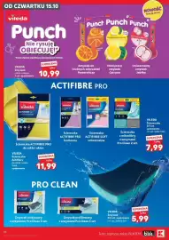 Kaufland gazetka Strona 18: VILEDA Ściereczka Actifibre €11,99, VILEDA Zmywak różne rodzaje 1 szt. opakowanie €10,99