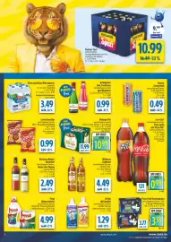 Diska Prospekt Seite 3: Purina felix Katzenfutter €3,33, Booster Energy Drink €0,49