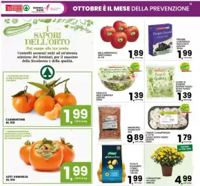 Volantino Interspar Pagina 12: Mandorle sgusciate Chiarella €9,89, Cuori di Iceberg Despar Passo Dopo Passo €1,39