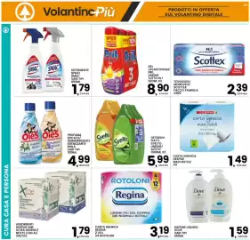 Volantino Interspar Pagina 24: Carta igienica Despar maxi rotoli €1,49, Carta igienica Regina €3,19
