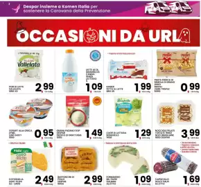 Volantino Interspar Pagina 3: Grana Padano DOP Despar fresco di grattugia €1,49