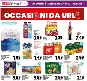 Volantino Interspar Pagina 4: Tonnarelli cacio e pepe Findus €5,59, Aperitivo Despar Bitter €1,59