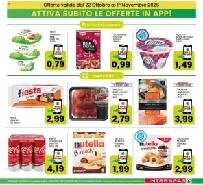 Volantino Interspar Pagina 7: Bresaola punta d'anca premium €2,79, Fiesta Ferrero l'Originale €2,99
