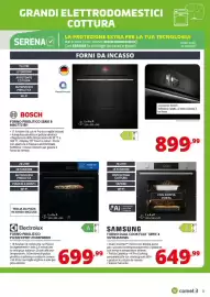 Volantino Comet Pagina 3: Electrolux forno pirolitico pizzapert eox8p08wh €699,99