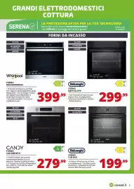 Volantino Comet Pagina 5: Forno DeLonghi DM 9 NL PPP €299,99, Forno Candy CA6 N3B1HTX €279,99