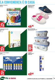 Volantino Pam Pagina 34: Carta per fotocopie Everyday HP €3,90, Pastelli Stilnovo Giotto €7,50