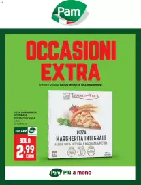 Volantino Pam Pagina 1: Pizza Margherita Integrale Tesori dell'Arca €2,99