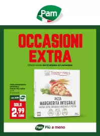 Volantino Pam | PAM Supermercati - Occasioni Extra Pagina 1: Pizza Margherita Integrale Tesori dell'Arca €2,99