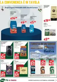 Volantino Pam Pagina 2: Caffè in grani Granaroma Vergnano €19,90, Caffè macinato Pellini Top €5,49