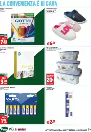 Volantino Pam Pagina 34: Carta per fotocopie Everyday HP €3,90, Pastelli Stilnovo Giotto €7,50