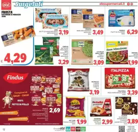 Volantino Eté Pagina 12: Algida bomboniera classica €3,89, Italpizza pizza margherita €3,39