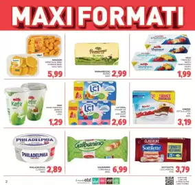 Volantino Eté Pagina 2: Milk Cremoso Misto Zero Grassi Misto €1,99, LC1 Vital yogurt da bere €2,69