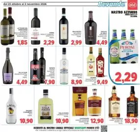 Volantino Eté Pagina 21: Leanza fragolino mela annurca €9,49, Bosco amaro silano liquore liquirizia €7,90