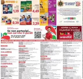 Volantino Eté Pagina 24: Migliorgatto croccantini €3,29, Migliorgatto vari gusti €0,39