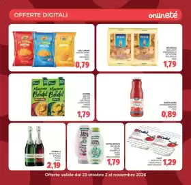 Volantino Eté Pagina 27: De Cecco Nidi Uovo Pappardelle Fettuccine Tagliatelle €1,79, El Sabor Nacho Chips €0,79
