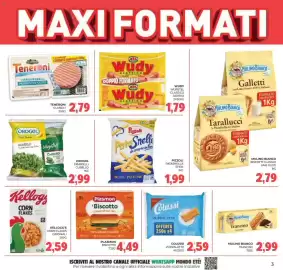 Volantino Eté Pagina 3: Wudy Classico €1,79, Teneroni hamburger prosciutto cotto €2,79