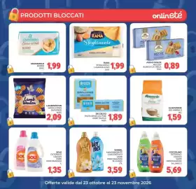Volantino Eté Pagina 32: Lamb Weston waffle fries seasoned €2,09, Rana Sfogliavelo Lasagna Uovo €1,99