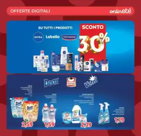 Volantino Eté Pagina 37: Deox ammorbidente concentrato argan fiori €2,59, Omino Bianco igienizzante €2,39